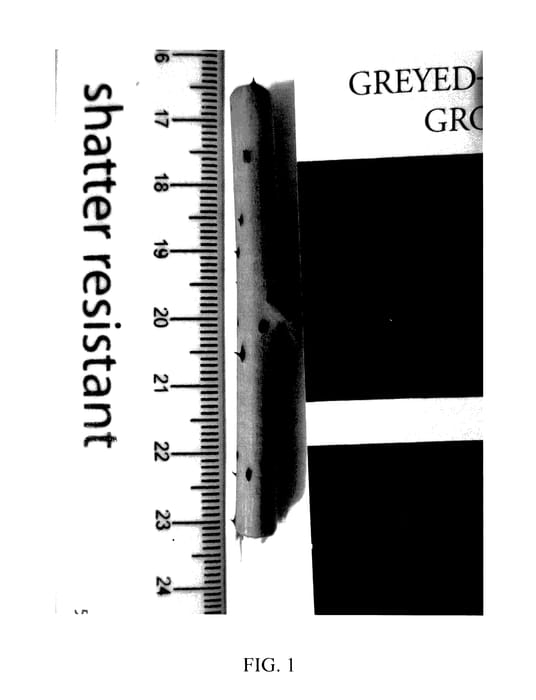 Figure 1 of US plant patent PP28173, the photograph of Pearl printed in the patent.