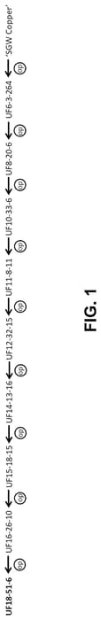 Figure 1 of US plant patent PP34848, the photograph of UF18-51-6 printed in the patent.